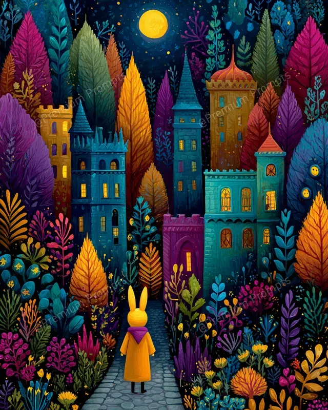 Magical Kids Fairytale Illustrations