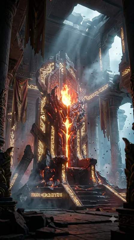 3D Nusantara Faction Thrones