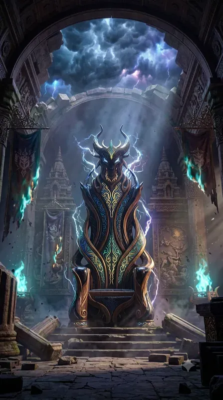 3D Nusantara Faction Thrones
