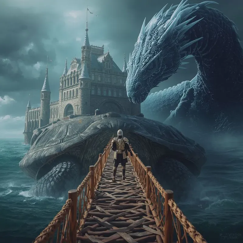 Guardians On The Turtle Palace