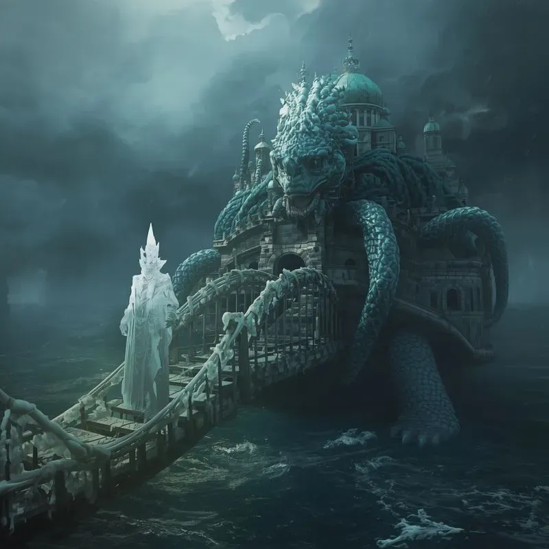 Guardians On The Turtle Palace