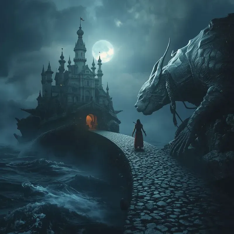 Guardians On The Turtle Palace