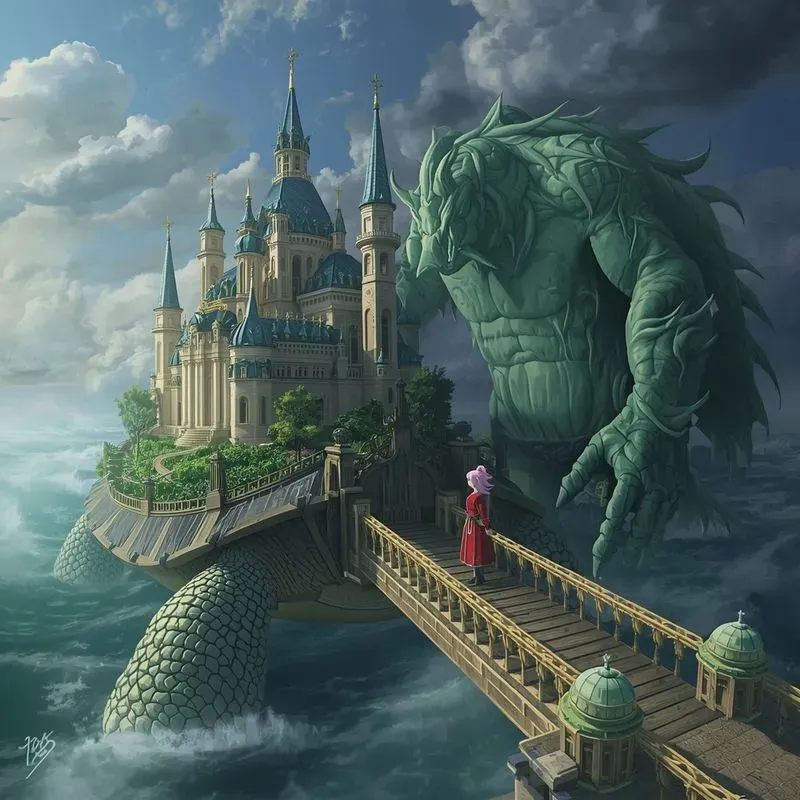 Guardians On The Turtle Palace