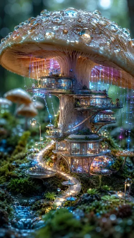 Miniature Vegetable Villages