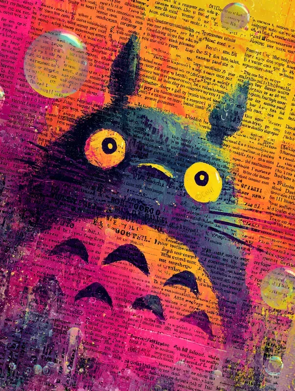 Dreamy Fine Junk Journal Art