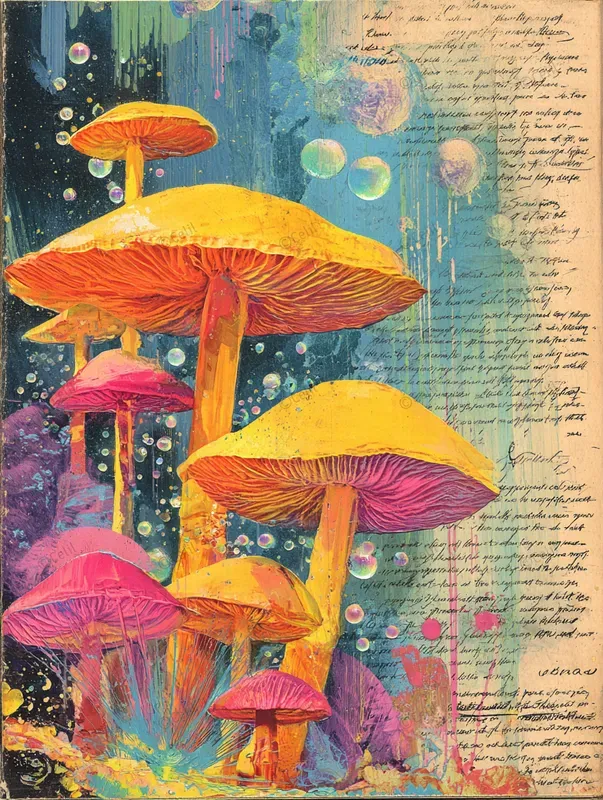 Dreamy Fine Junk Journal Art