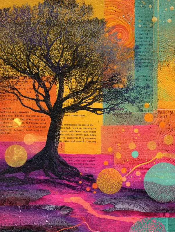 Dreamy Fine Junk Journal Art