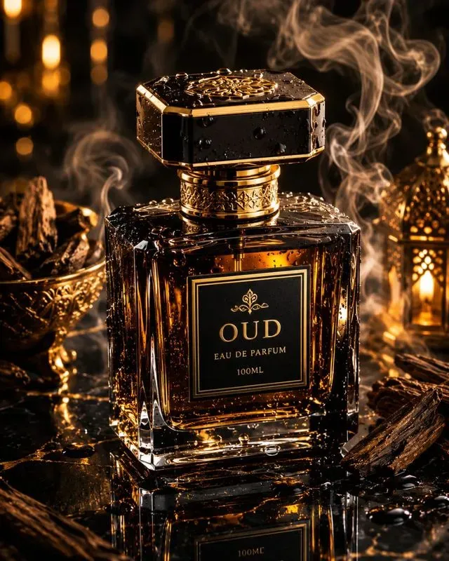 Luxury Perfume Product Photography