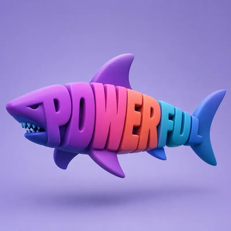 3D Texts Into Any Shapes