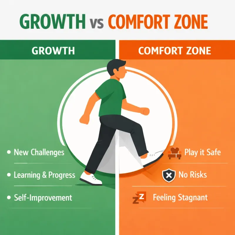 Progress Vs Stagnation Mindset Guides