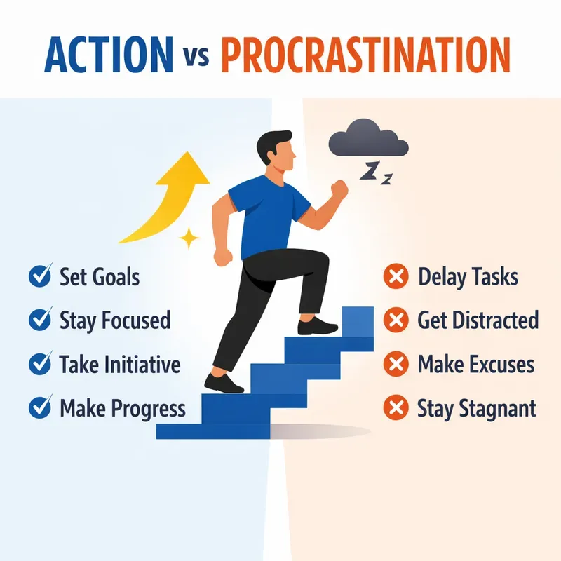 Progress Vs Stagnation Mindset Guides