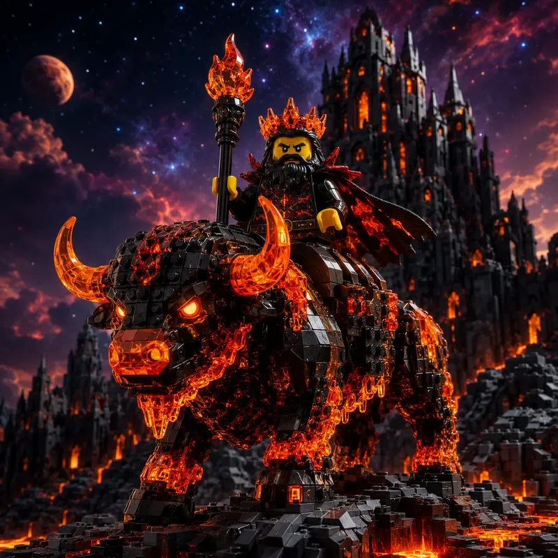 Lego Legends Dark Fortress Riders
