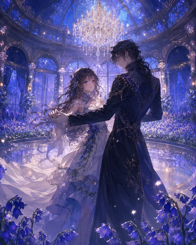 Petal The Bluebell Ballroom Anime Art