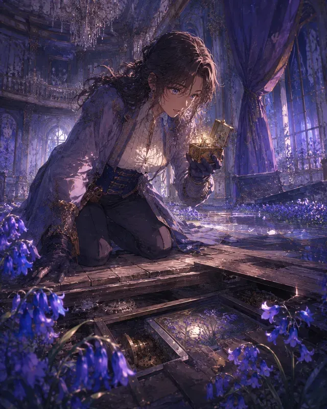 Petal The Bluebell Ballroom Anime Art