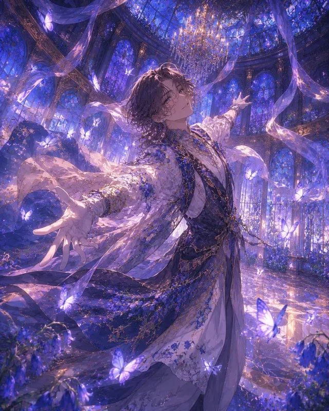 Petal The Bluebell Ballroom Anime Art