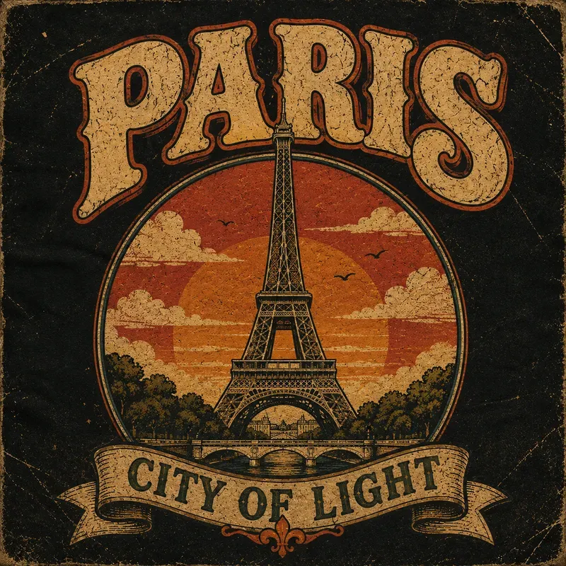 Vintage Retro Grungy Tees