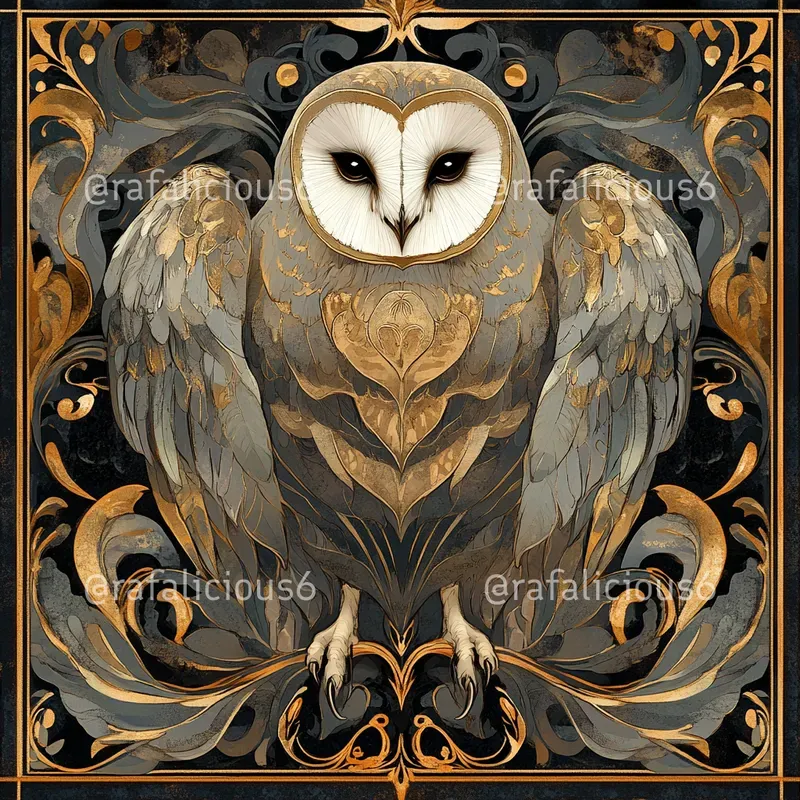 Art Nouveau Animals Viennese Secessions