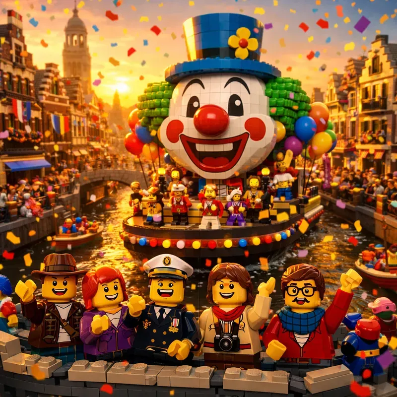 Lego Canal Carnival Parades