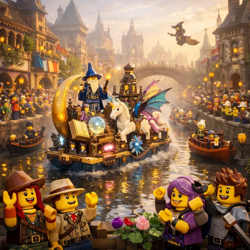 Lego Canal Carnival Parades