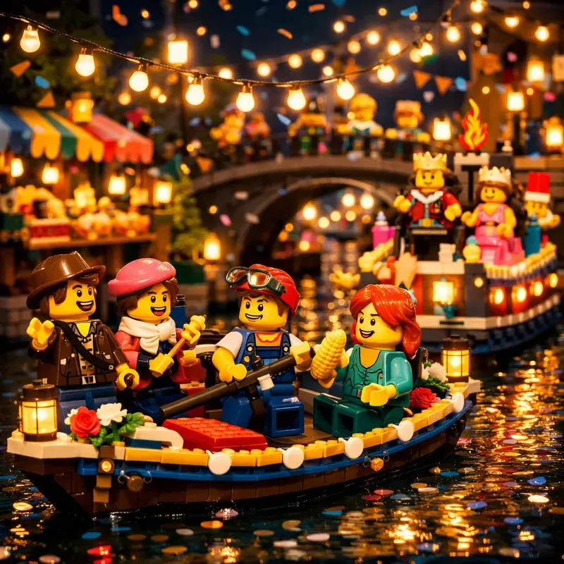 Lego Canal Carnival Parades