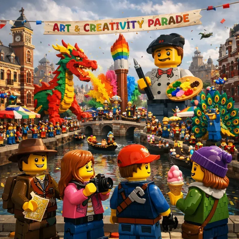 Lego Canal Carnival Parades