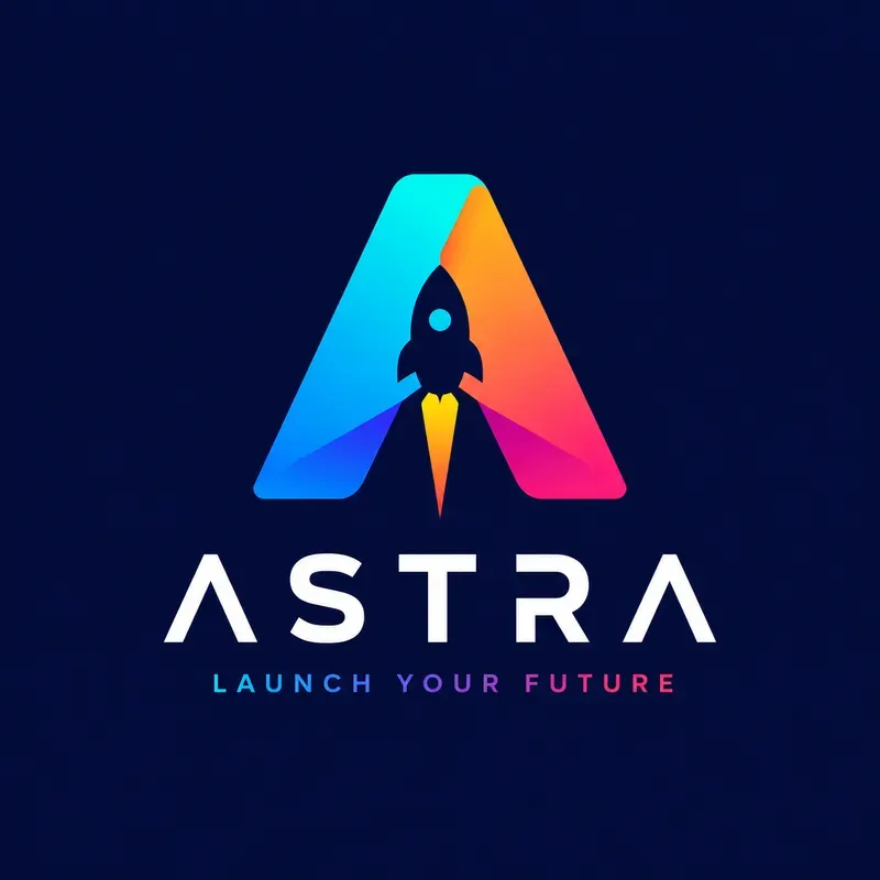 Vibrant Startup Logos