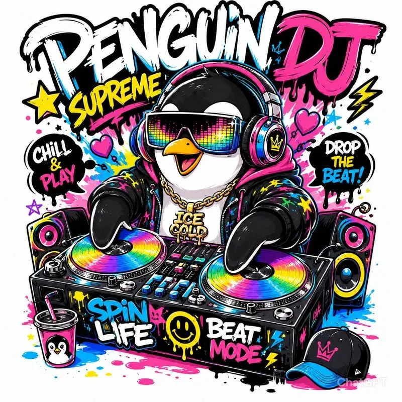 Neon Cartoon Streetwear Tee Packs