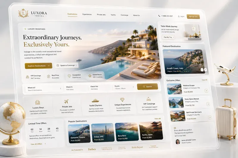 Ultramodern Saas Landing Page Creators