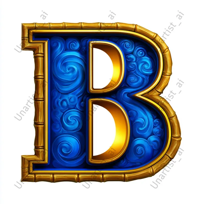 Casino Slot Game Letter Assets