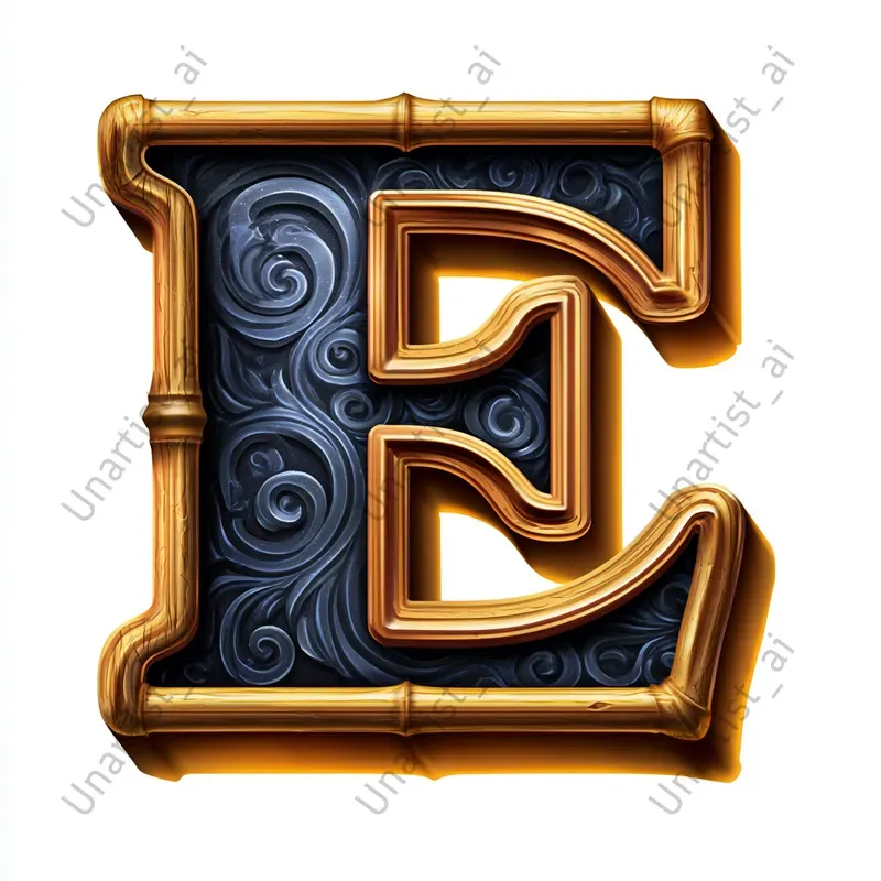 Casino Slot Game Letter Assets