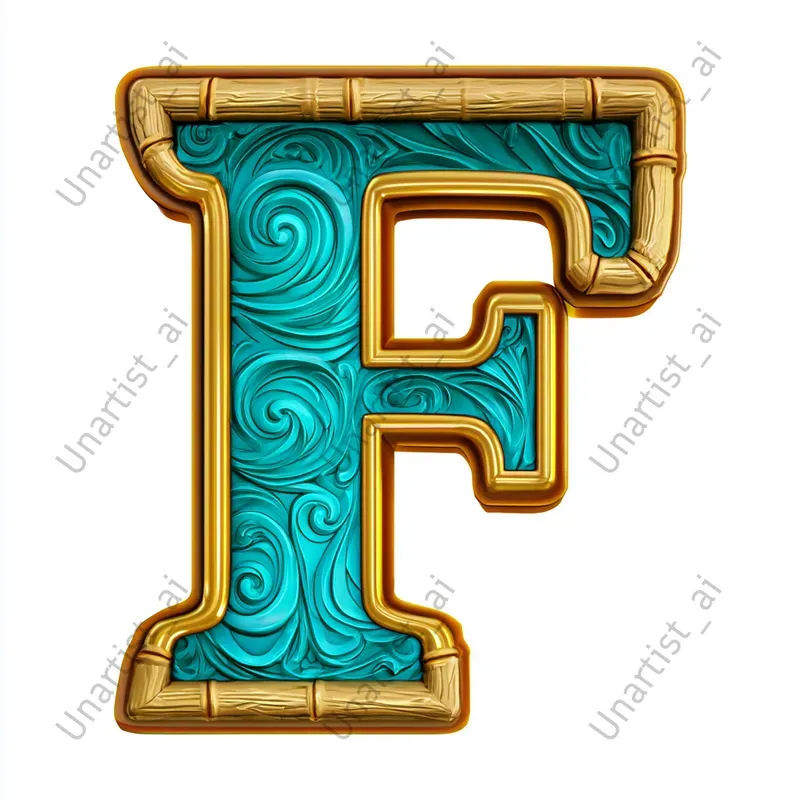 Casino Slot Game Letter Assets