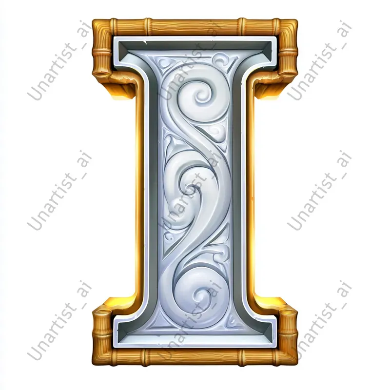 Casino Slot Game Letter Assets