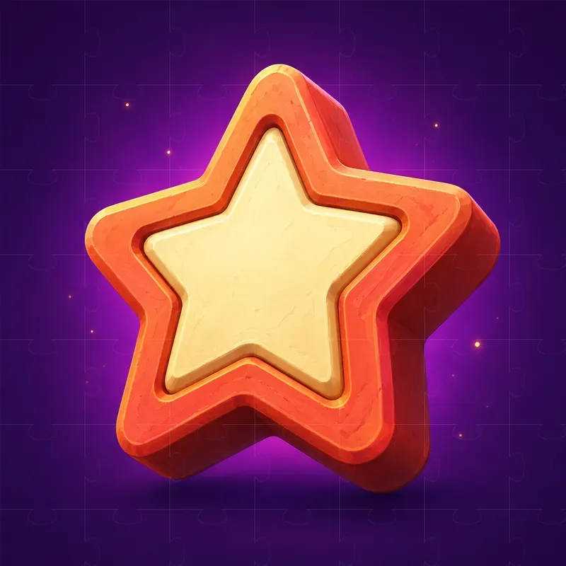 Chunky 3D Game Icons