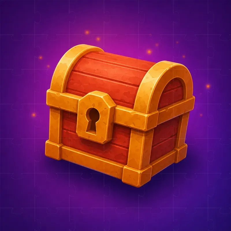 Chunky 3D Game Icons