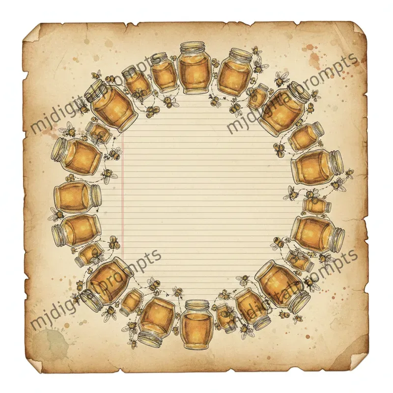 Daily Note Vintage Junk Journals