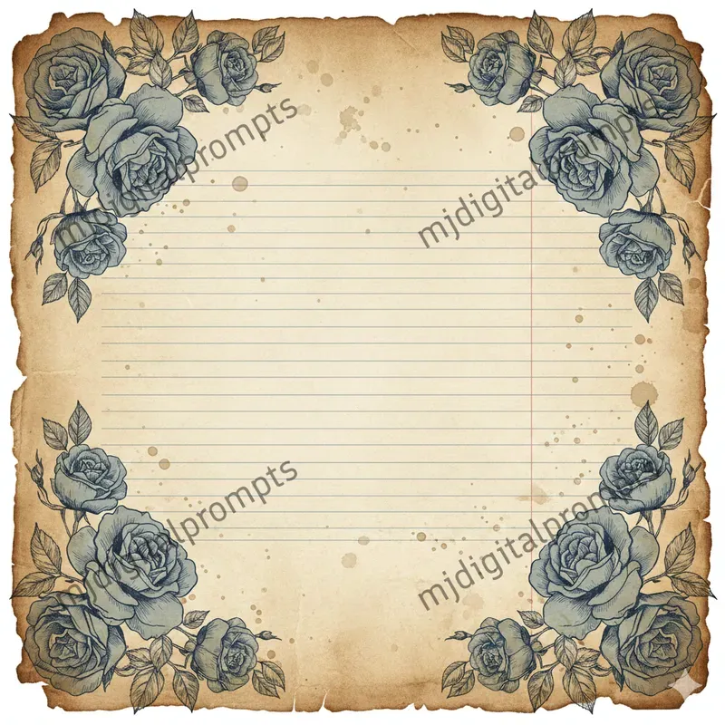 Daily Note Vintage Junk Journals