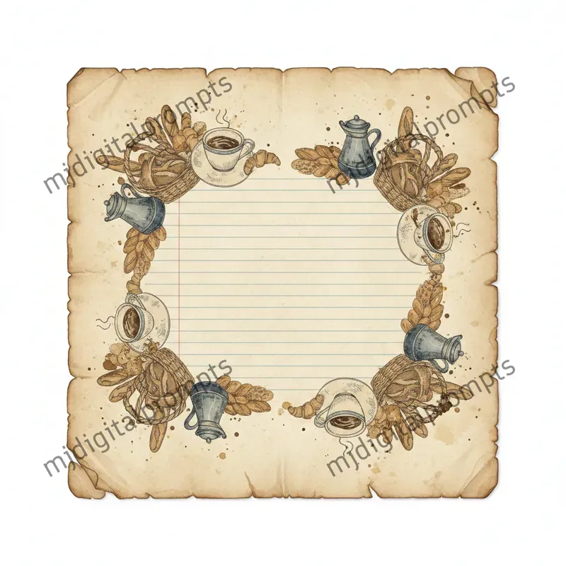 Daily Note Vintage Junk Journals