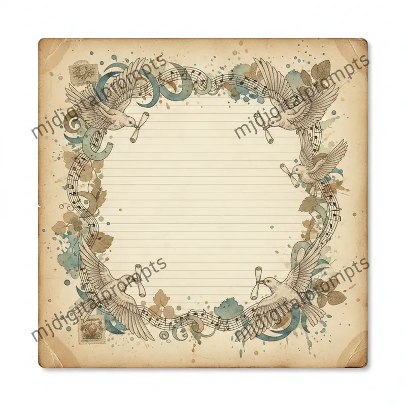 Daily Note Vintage Junk Journals