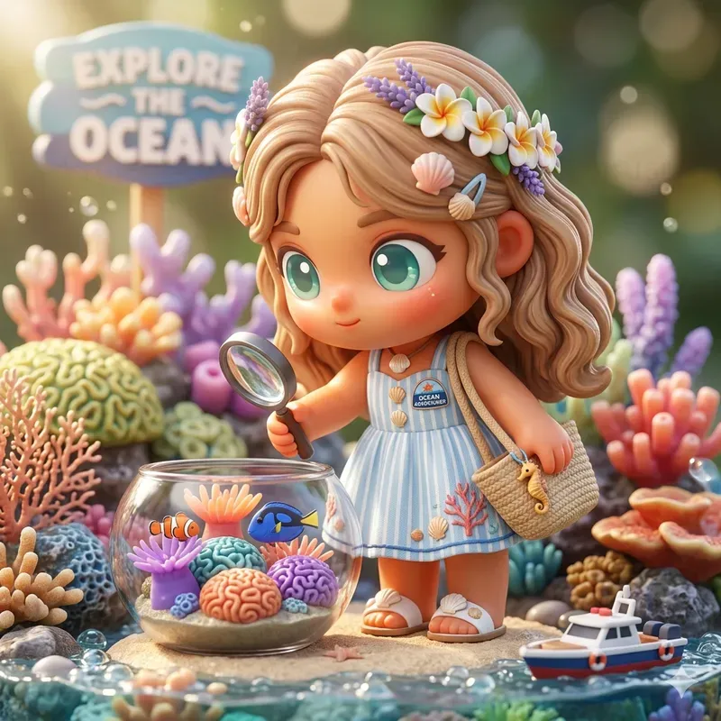 Summer Chibi Figurine Collections