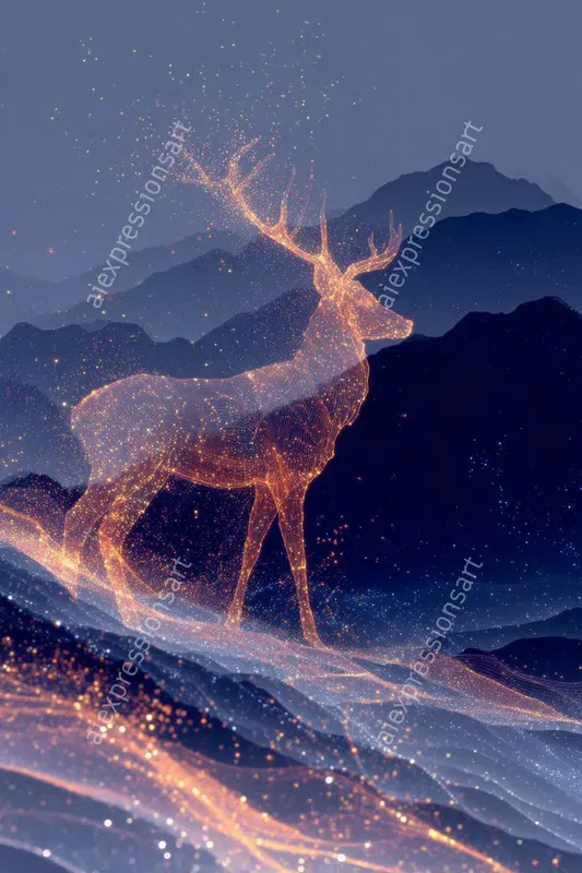 Glowing Constellation Spirit Animals