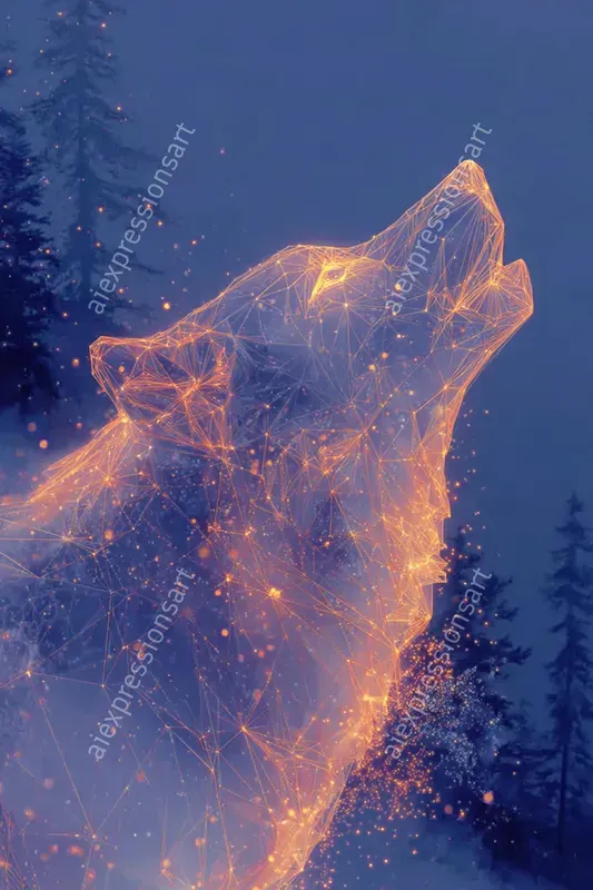 Glowing Constellation Spirit Animals