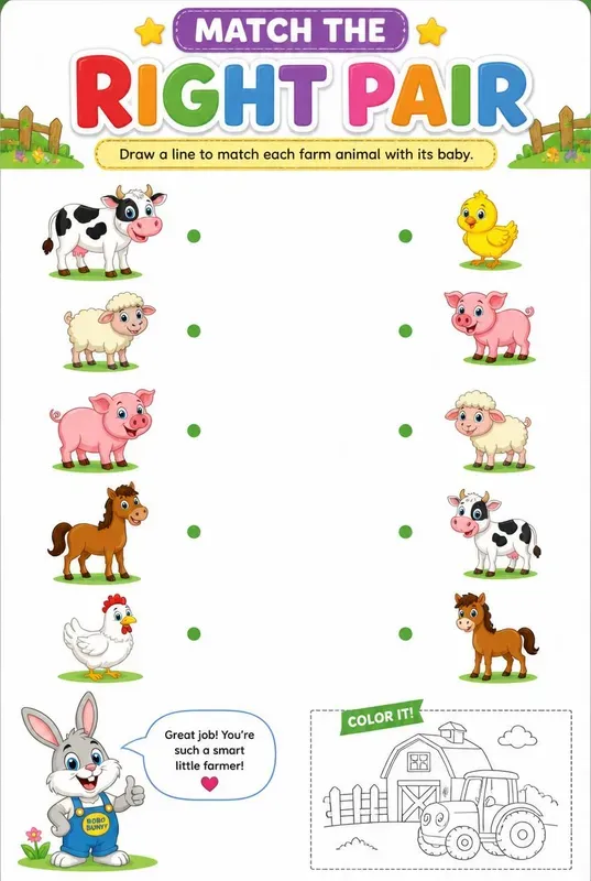 Preschool Worksheet Activity Generator