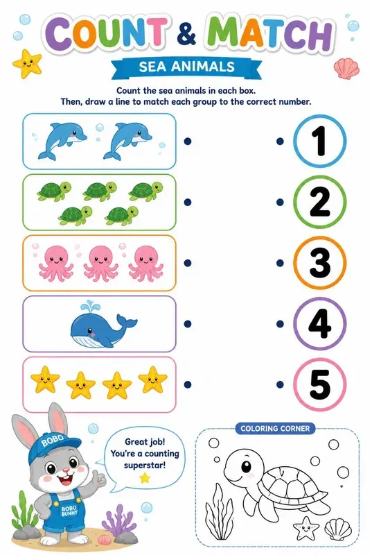 Preschool Worksheet Activity Generator