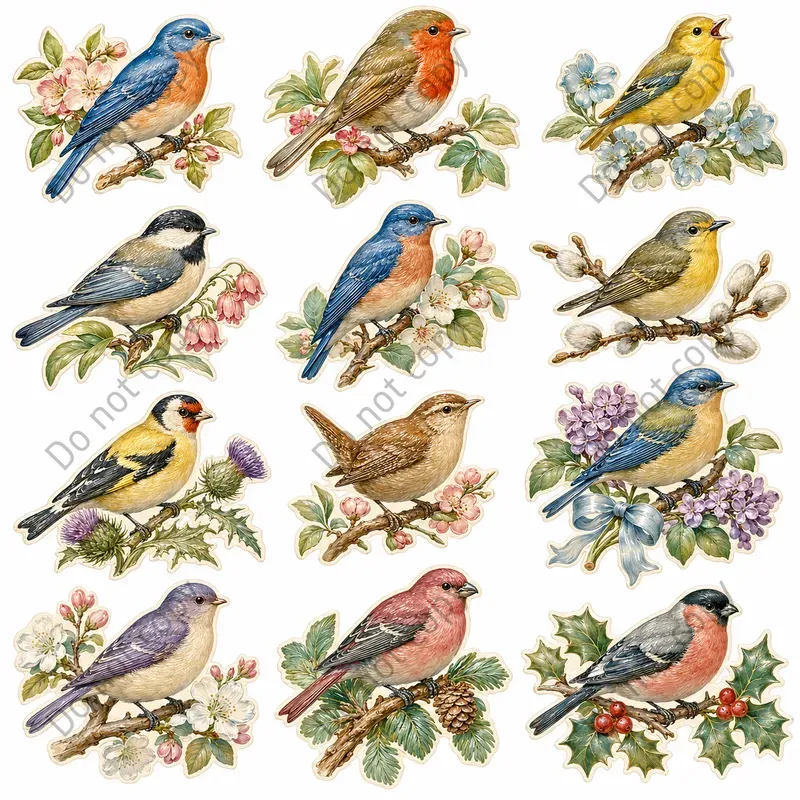 Victorian Scrap Diecut Sheets
