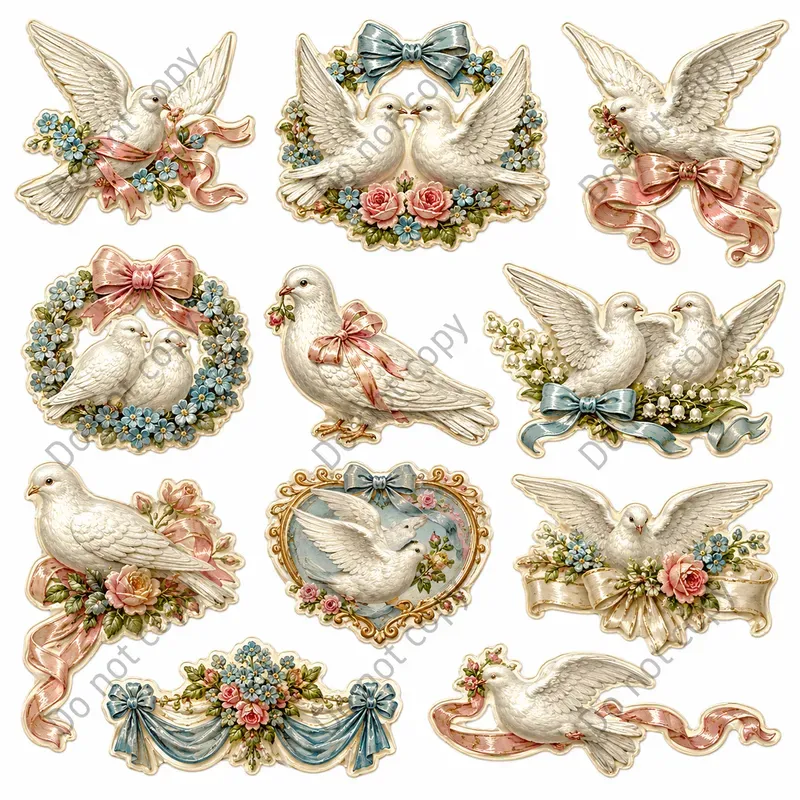 Victorian Scrap Diecut Sheets