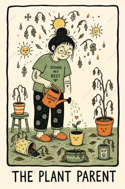 Indie Zine Tarot Card Poster Generator
