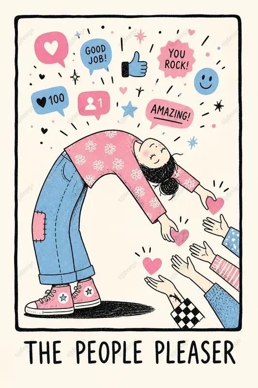 Indie Zine Tarot Card Poster Generator