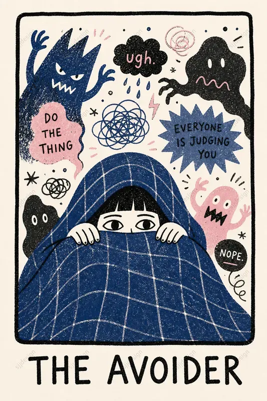 Indie Zine Tarot Card Poster Generator
