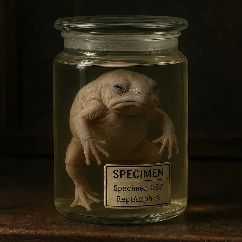 Wet Specimen Jar Displays