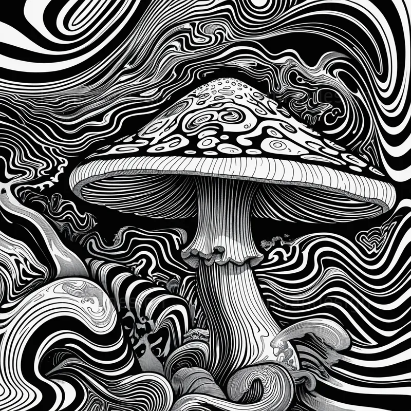 Hypnotic Monochrome Illusions